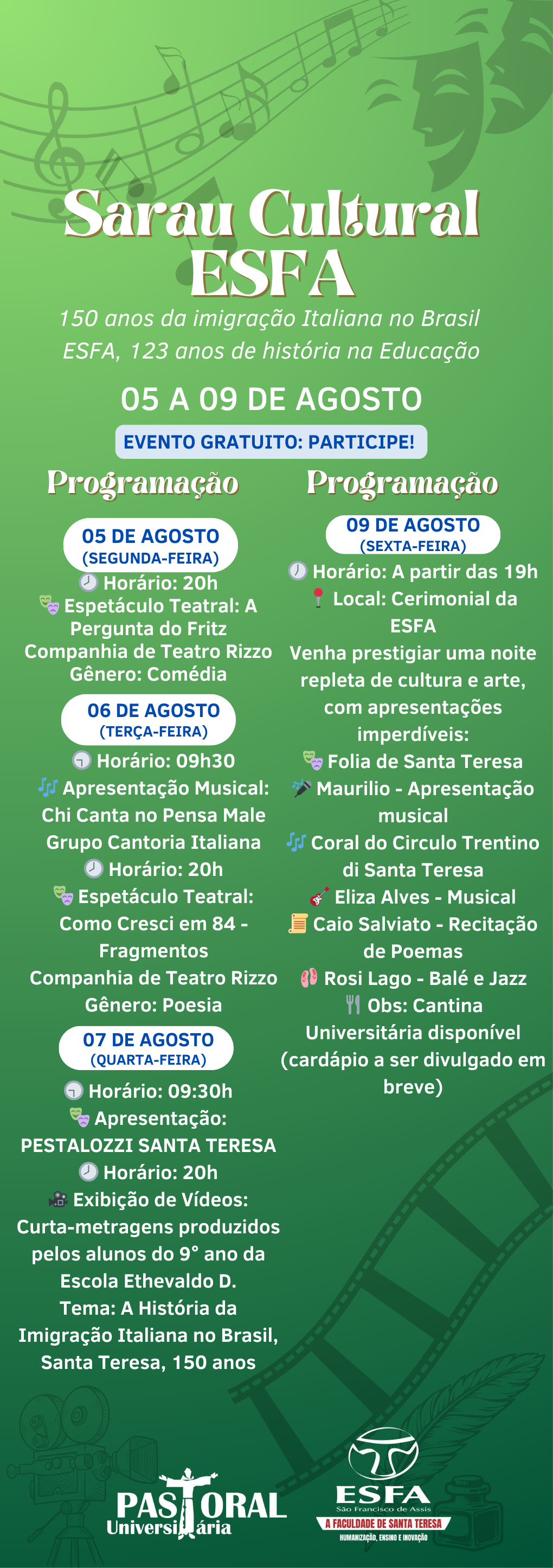 Programação Saru